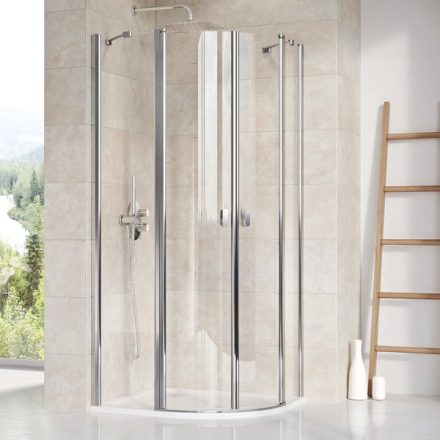 RAVAK Chrome zuhanykabin CSKK4- 90 kabin ives alu+transparent