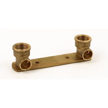 Réz 15-1/2" falikorong  kettős 153