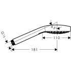 HansGrohe Croma Select E Vario - kézi zuhany - 26812400
