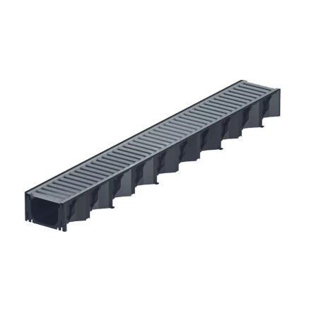 Esővíz folyóka ACO HEXALINE 2 folyóka hg. acél ráccsal 319213