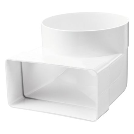 Szellőző átalakító könyök 60x204/100 821