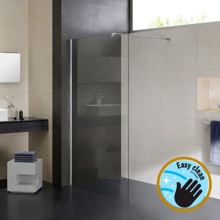 Wellis Astro 120 Corner walk-in zuhanyfal, sarok kivitel