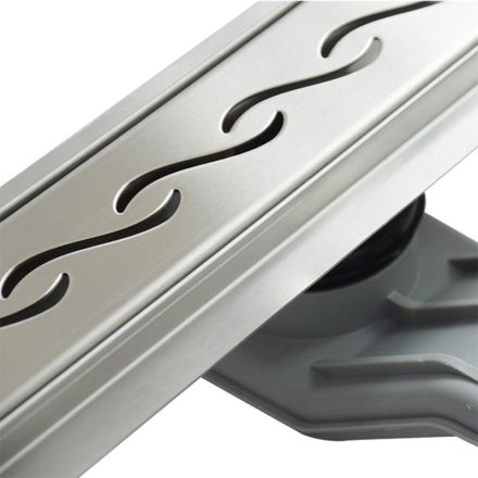 Wellis W-Drain prémium rozsdamentes acél zuhanyfolyóka szett 100