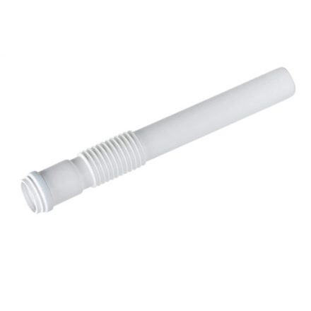 PP 00120 fehér PVC flexibilis bekötőcső szifonhoz 32x250mm