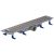 Zuhany STY-Do-60 Folyóka Domino ráccsal 60cm keskeny