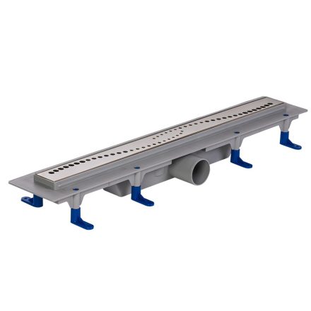 Zuhany STY-Si-60 Folyóka Sinus ráccsal 60cm keskeny