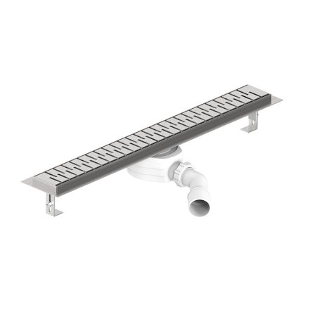 Zuhany STY-RM-50-M Rozsdamentes folyóka Medium ráccsal 50cm