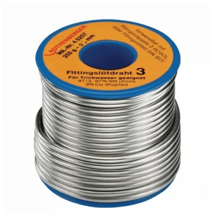 Réz forraszanyag CIN 2mm 100g!!